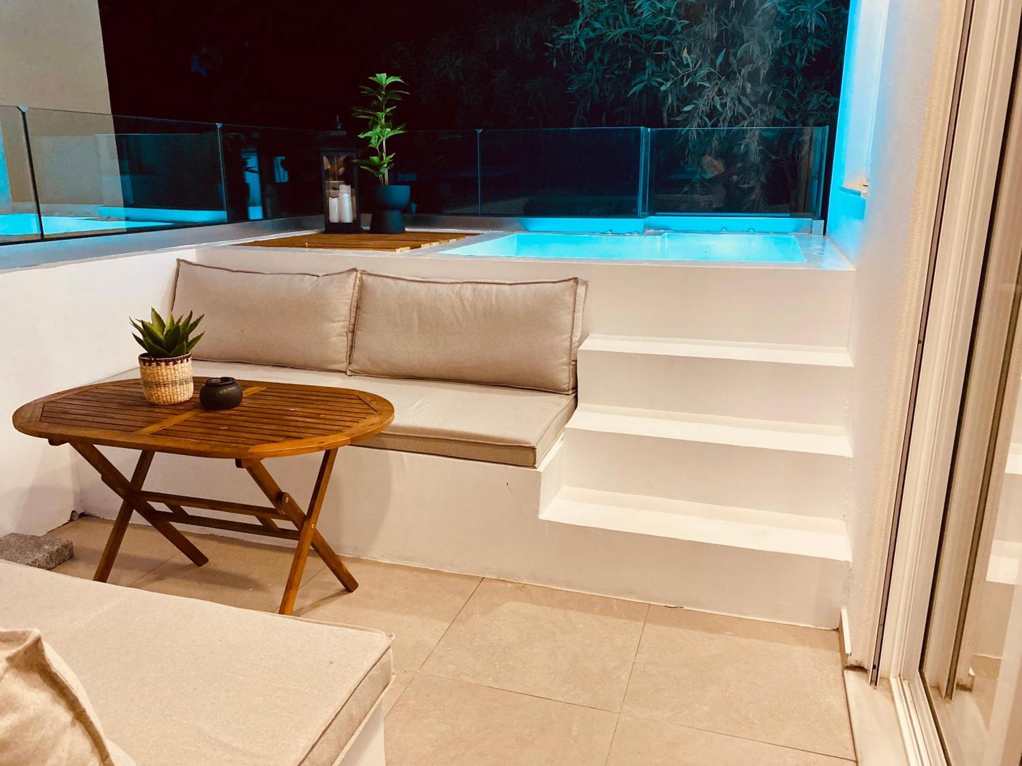 Theros Luxury Apartment Archangelos  Luaran gambar